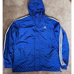 Adidas Pharrell Williams Jacket Blue Men's Large